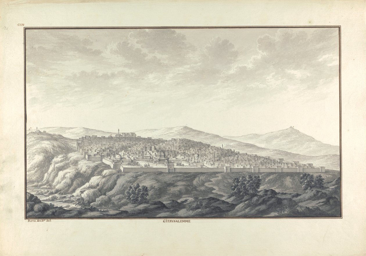 Girusalemme by Giovanni Battista Borra