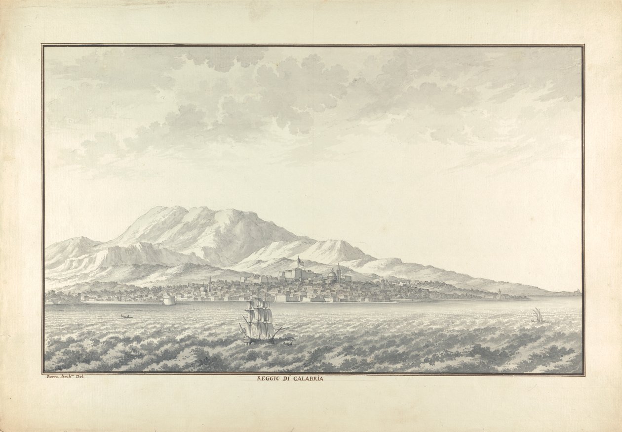 Reggio Calabria by Giovanni Battista Borra