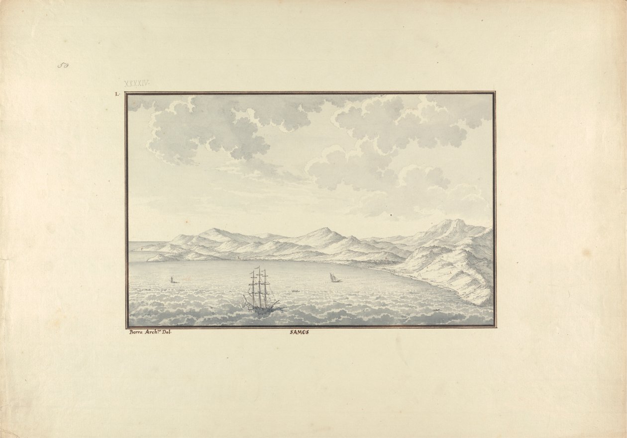Sisam by Giovanni Battista Borra