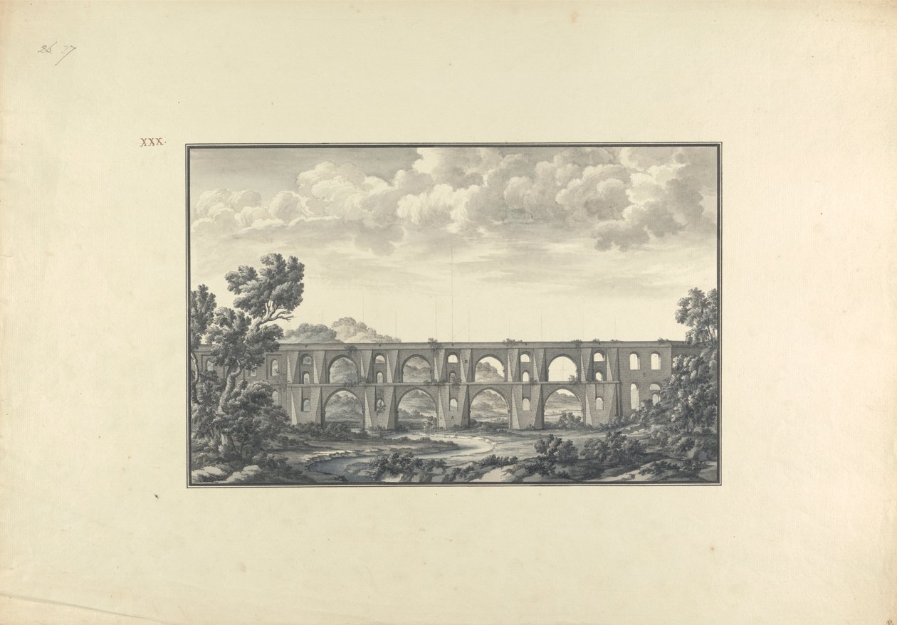 Mağlova Kemeri'nden Görünüm by Giovanni Battista Borra
