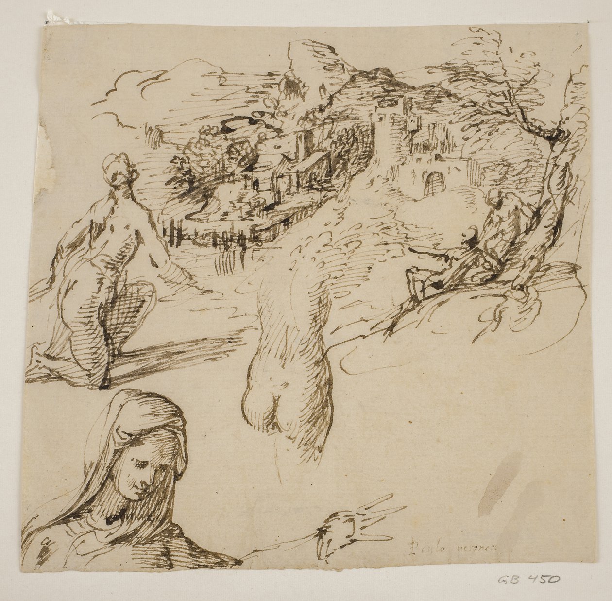 Uyuyan savaşçı by Giovanni Battista Caracciolo