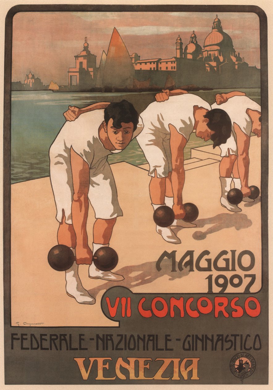 VII Federal Jimnastik Yarışması, 1907 by Giovanni Battista Carpanetto