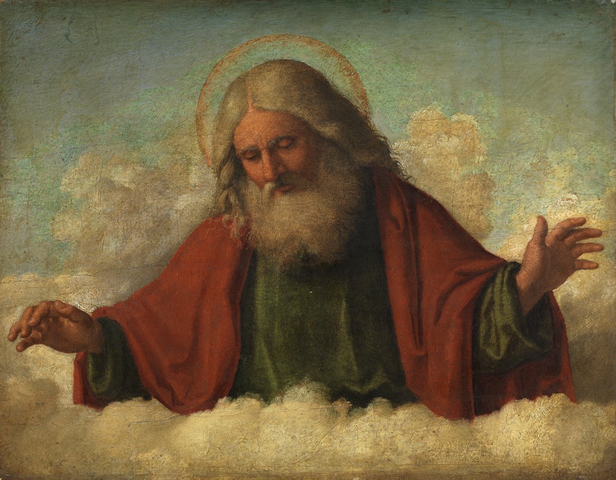 Tanrı Baba, c.1510-17 by Giovanni Battista Cima da Conegliano