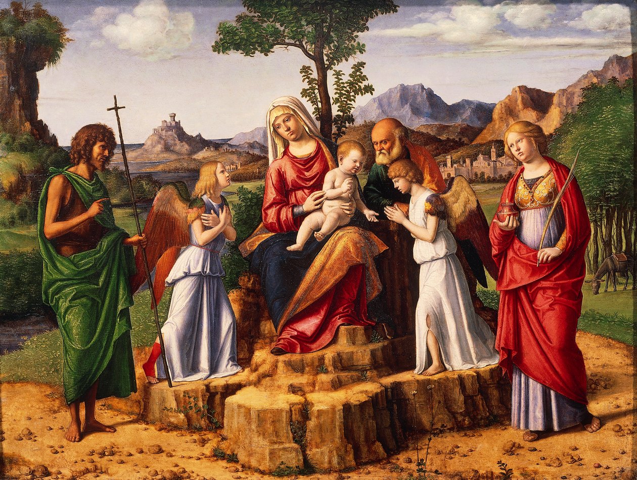 kutsal konuşma by Giovanni Battista Cima da Conegliano