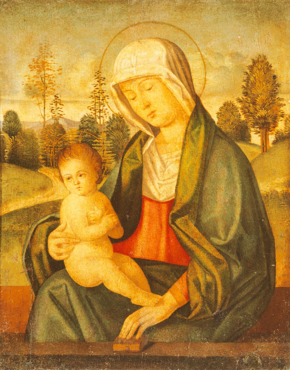 Madonna ve Çocuk (resim) by Giovanni Battista Cima da Conegliano