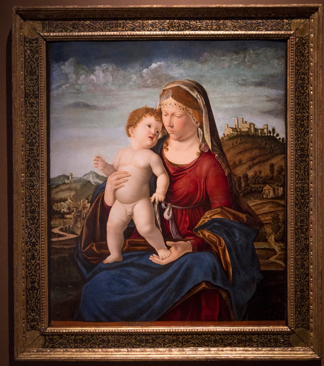 Çocuklu Madonna (tuval üzerine yağlı boya) by Giovanni Battista Cima da Conegliano