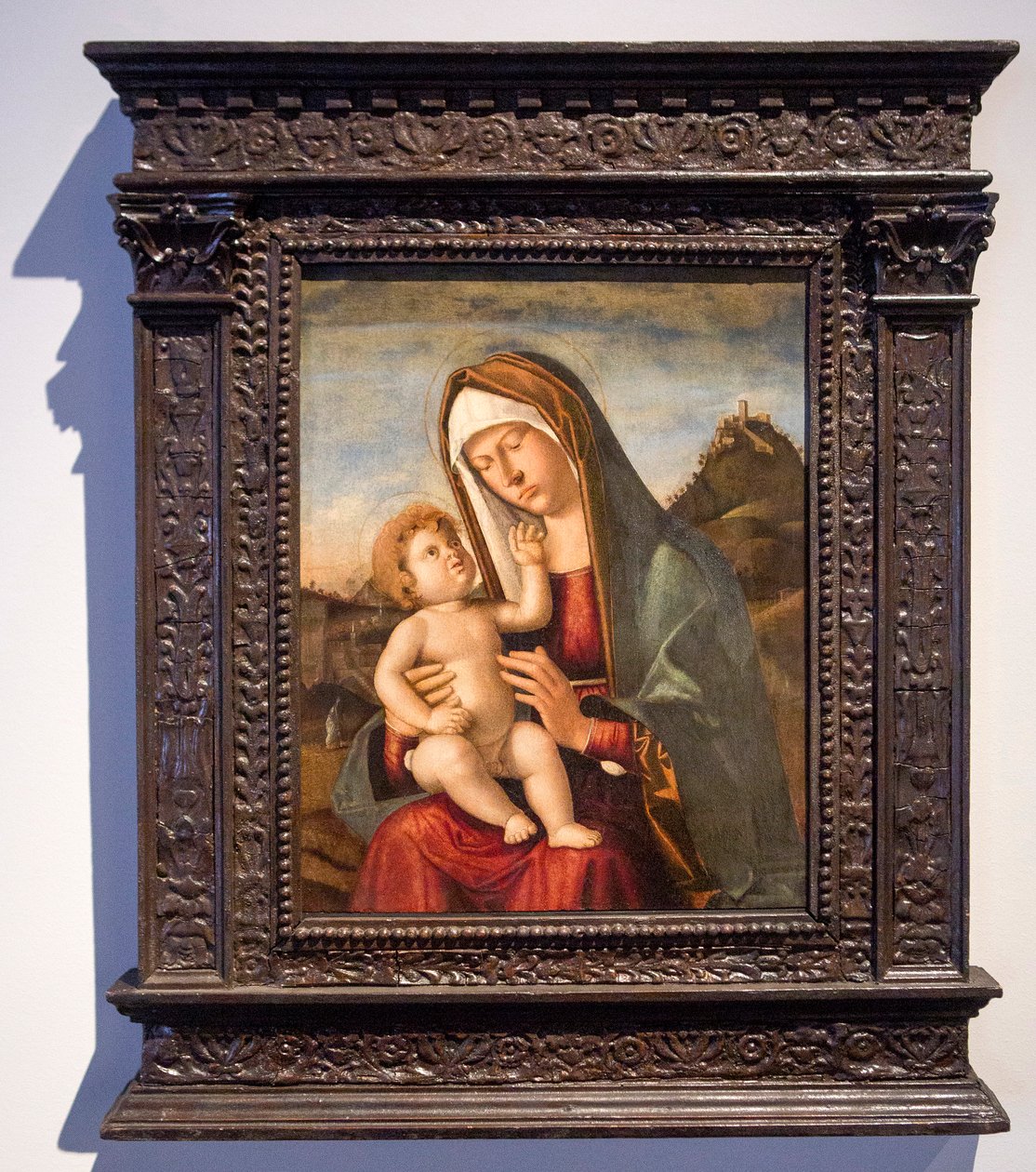 Çocuklu Madonna (tuval üzerine yağlı boya) by Giovanni Battista Cima da Conegliano