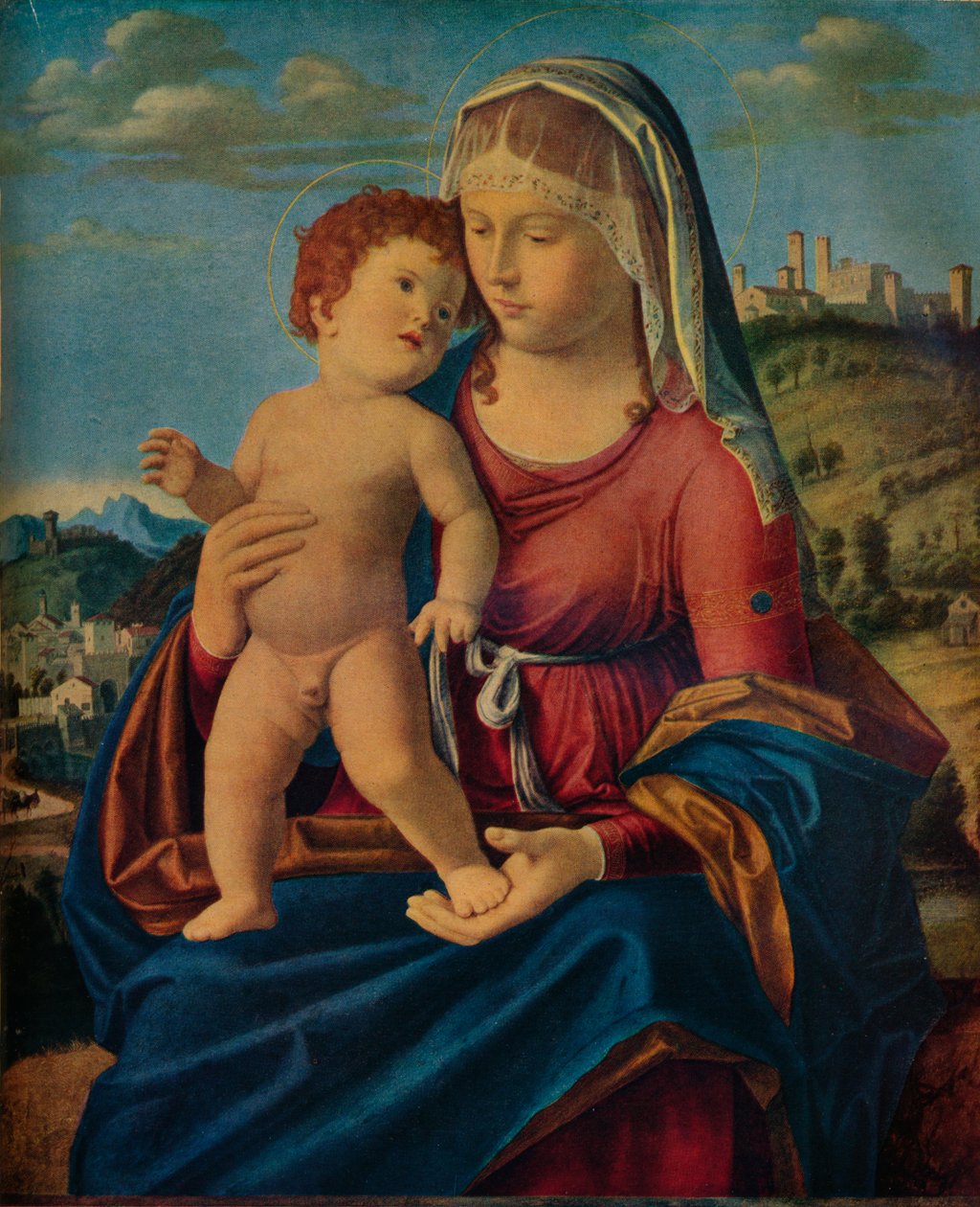 Bakire ve Çocuk, c1496-9. by Giovanni Battista Cima da Conegliano