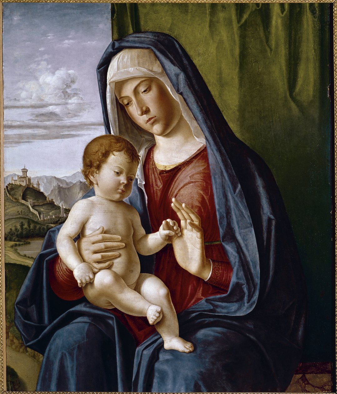 Çocuklu Bakire (panelde öfke by Giovanni Battista Cima da Conegliano