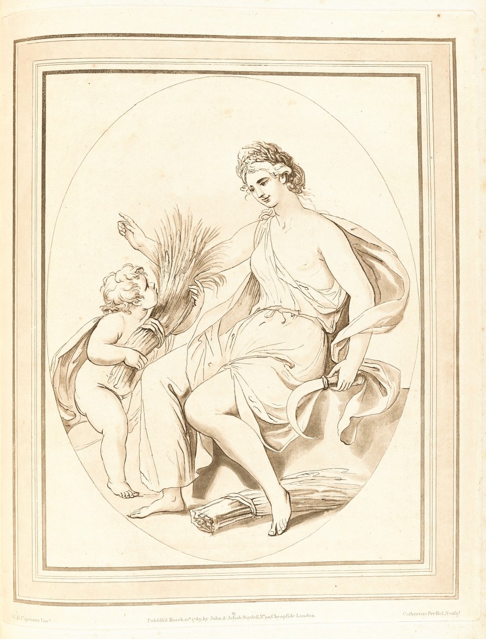 Merhum Giovanni Battista Cipriani, Esqr R.A. by Giovanni Battista Cipriani
