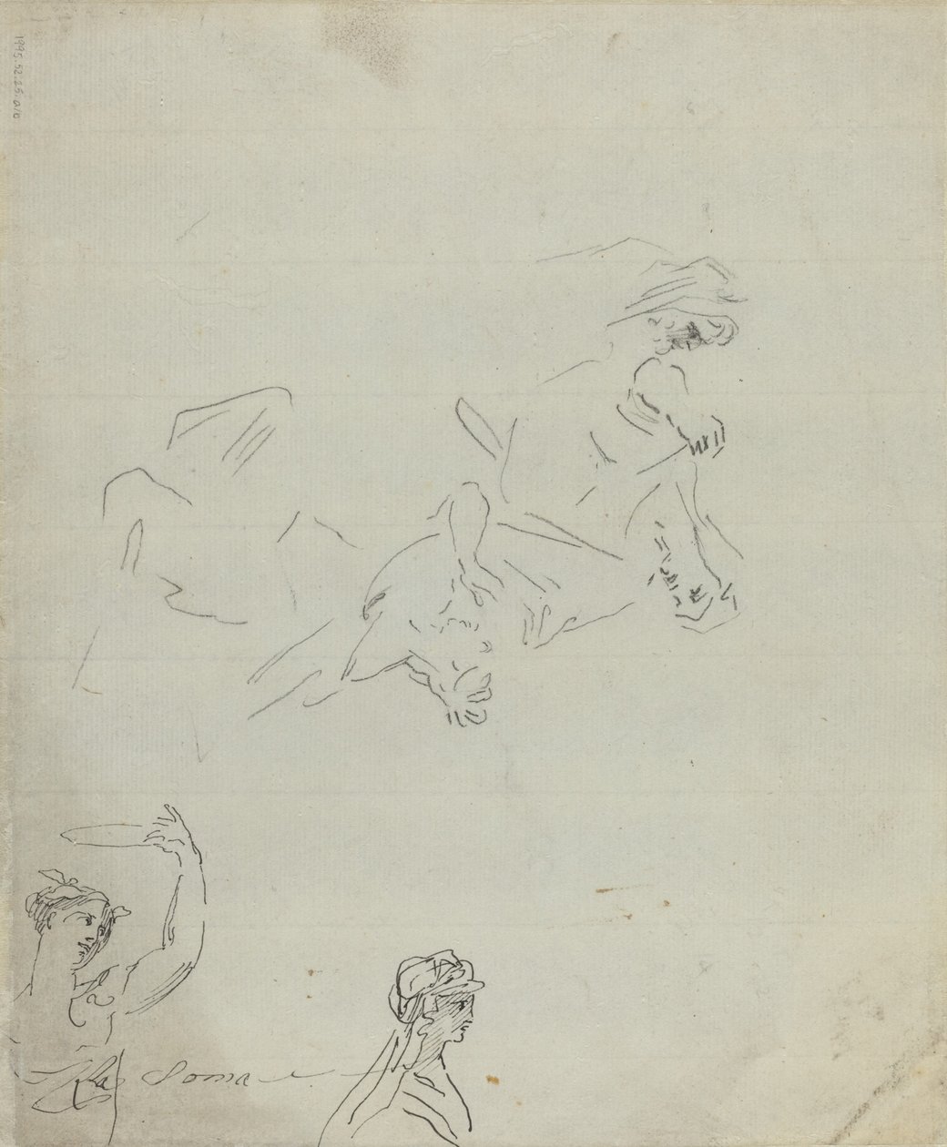 Şekil Çalışmaları [verso] by Giovanni Battista Cipriani