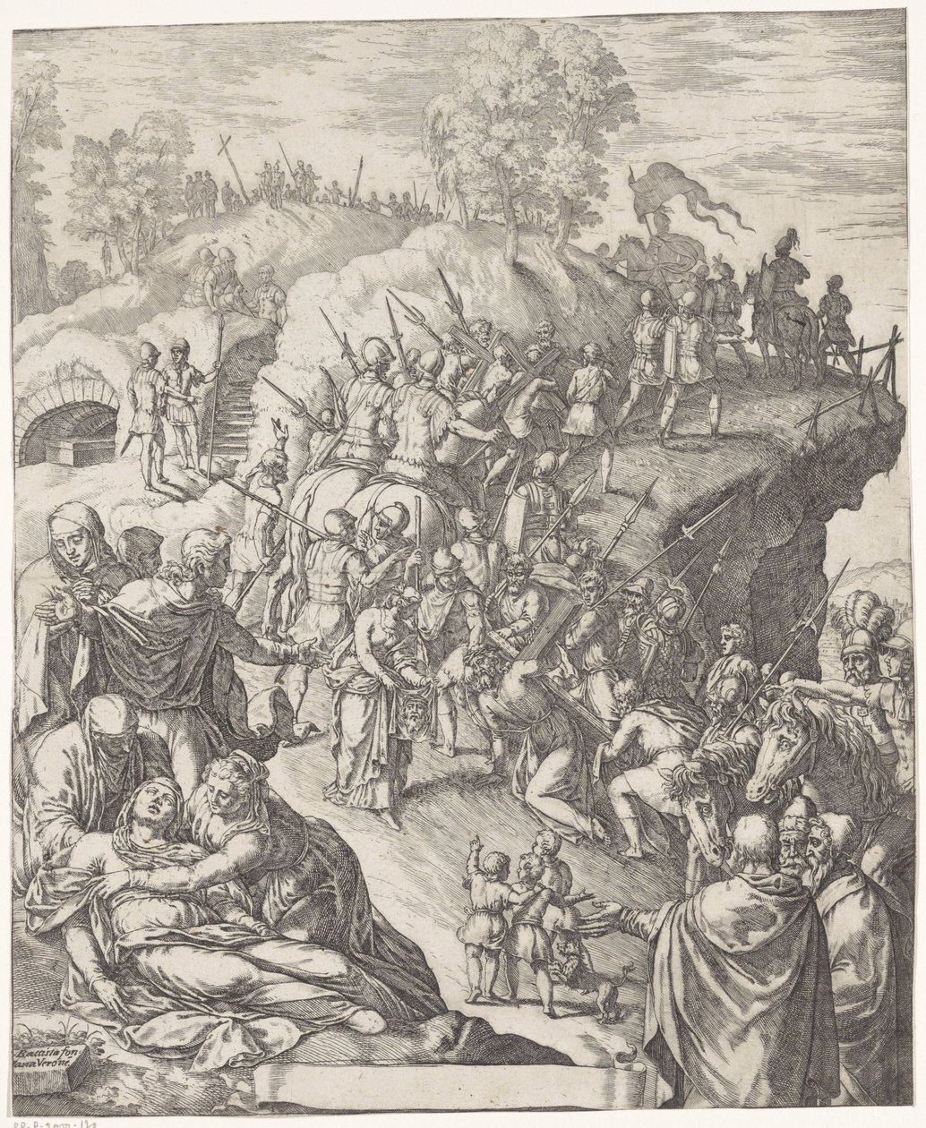 Haçın Taşınması by Giovanni Battista Fontana
