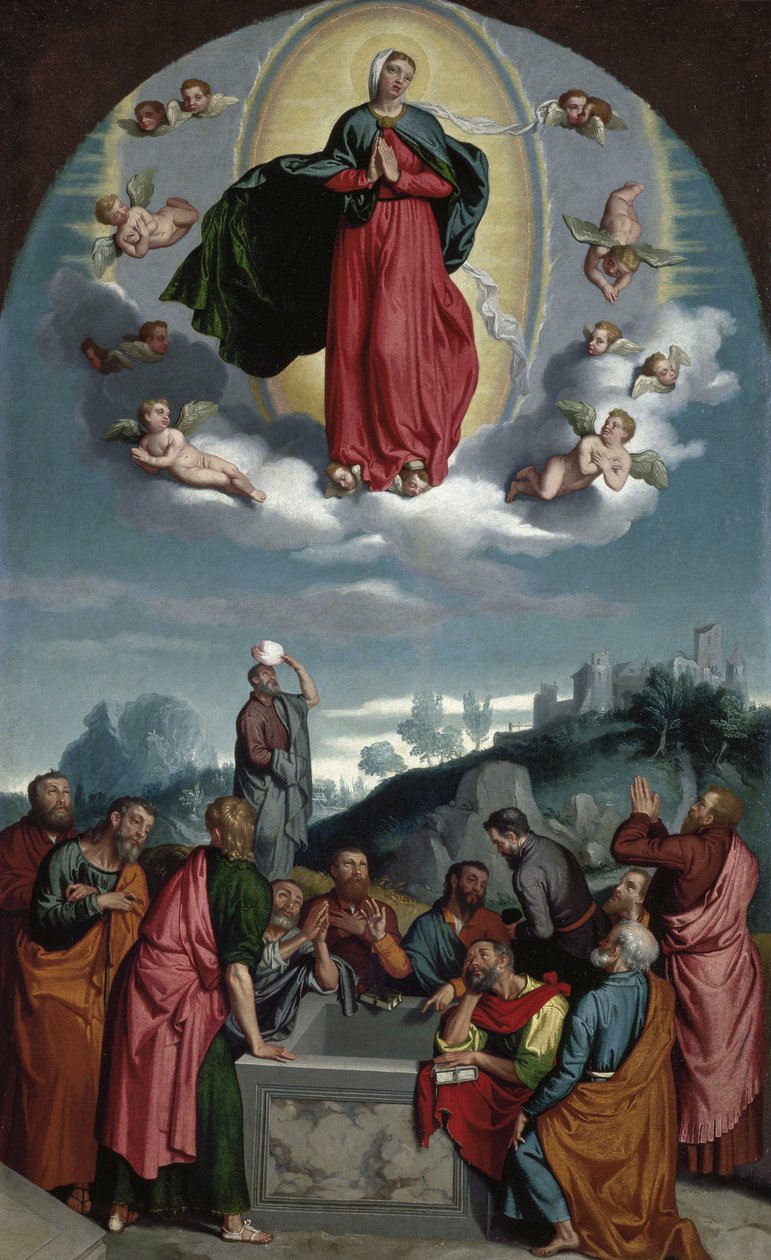 Bakire Varsayımı by Giovanni Battista Moroni