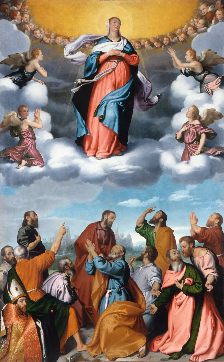 Bakire Varsayımı by Giovanni Battista Moroni