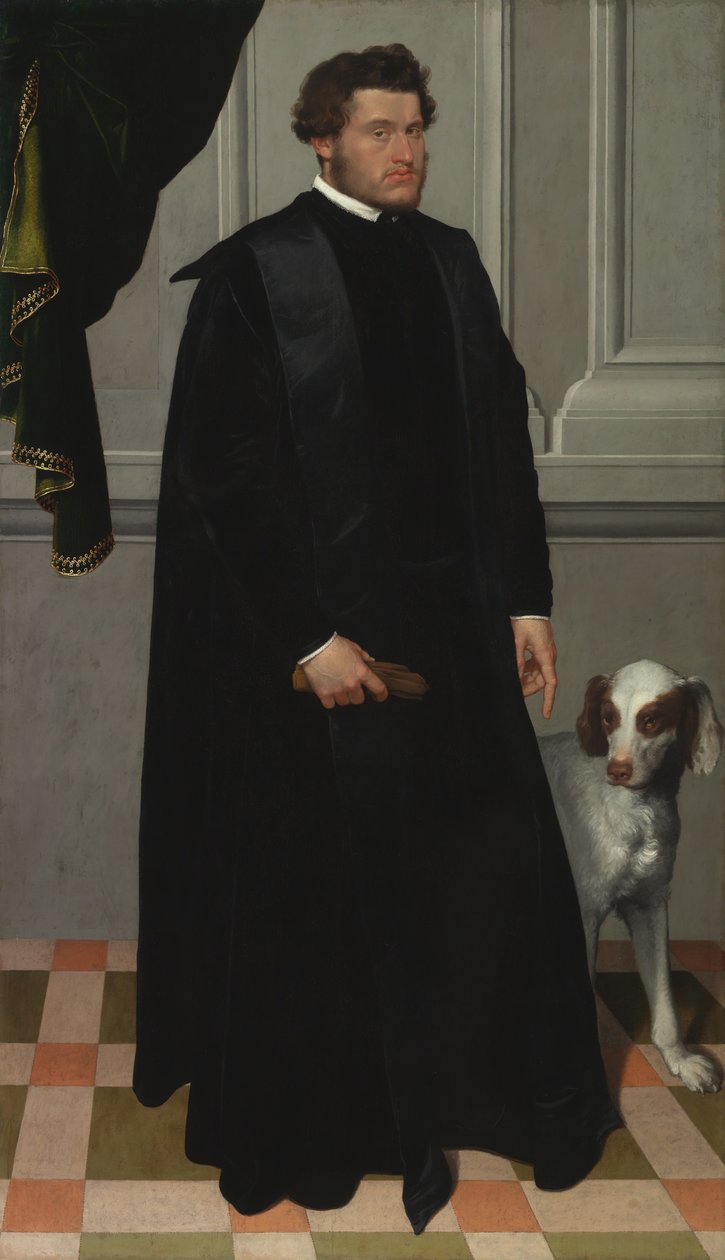 Gian Lodovico Madruzzo, 155152. by Giovanni Battista Moroni
