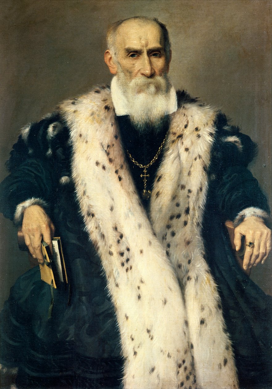 Gian Gerolamo Albani'nin portresi, Giovanni Battista Moroni (yaklaşık 1525-1578), tuval üzerine yağlı boya by Giovanni Battista Moroni