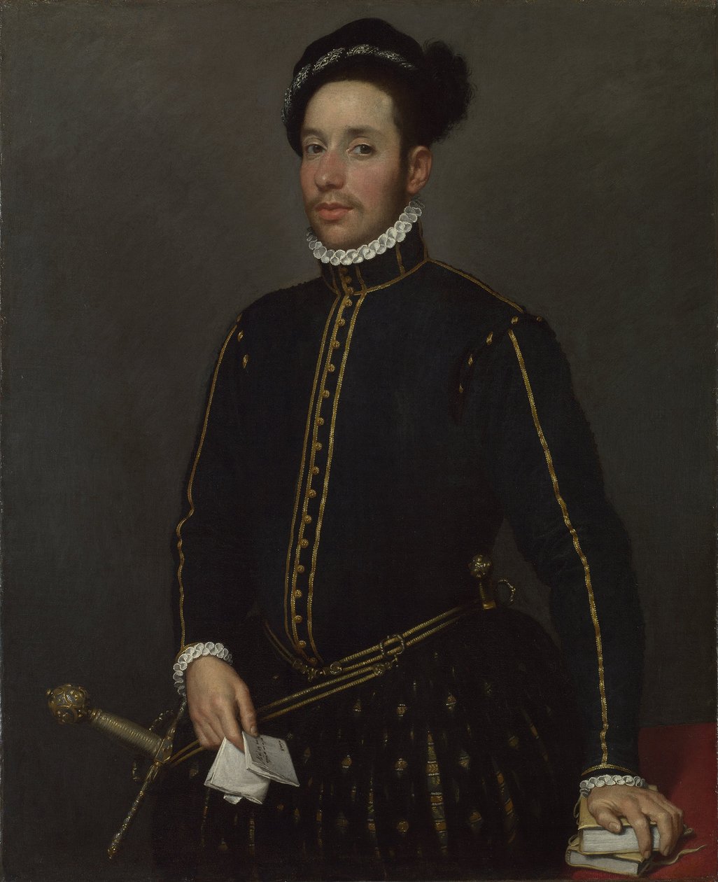 Bir Beyefendinin Portresi Nazik Şövalye, c. 1565 by Giovanni Battista Moroni