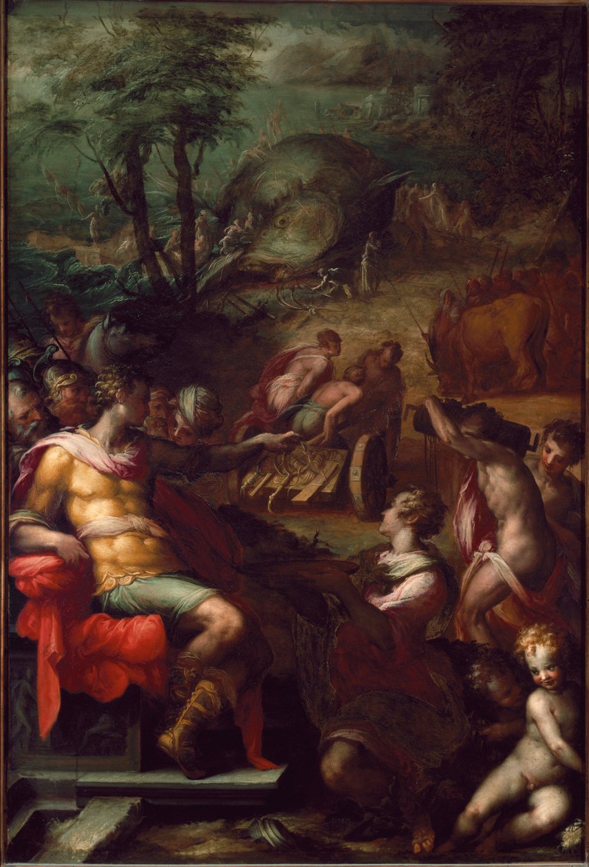 Kehribar grisinin isyanı (Resim by Giovanni Battista Naldini