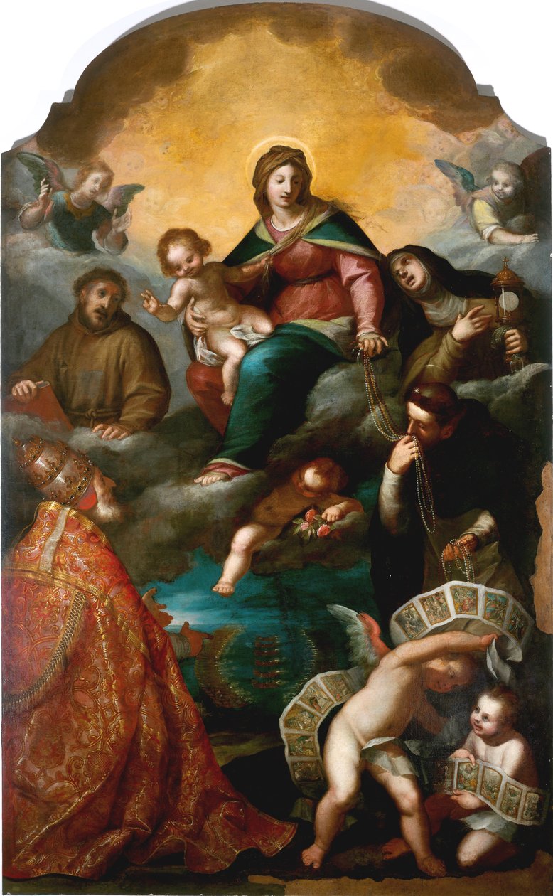V. Pius by Giovanni Battista Paggi
