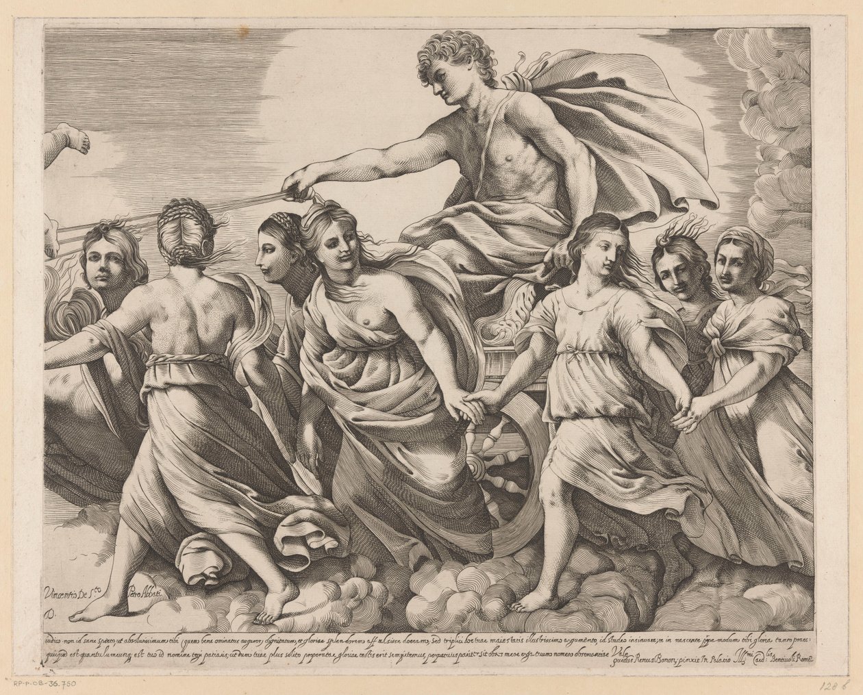Apollo ve Aurora (sağ kısım) by Giovanni Battista Pasqualini