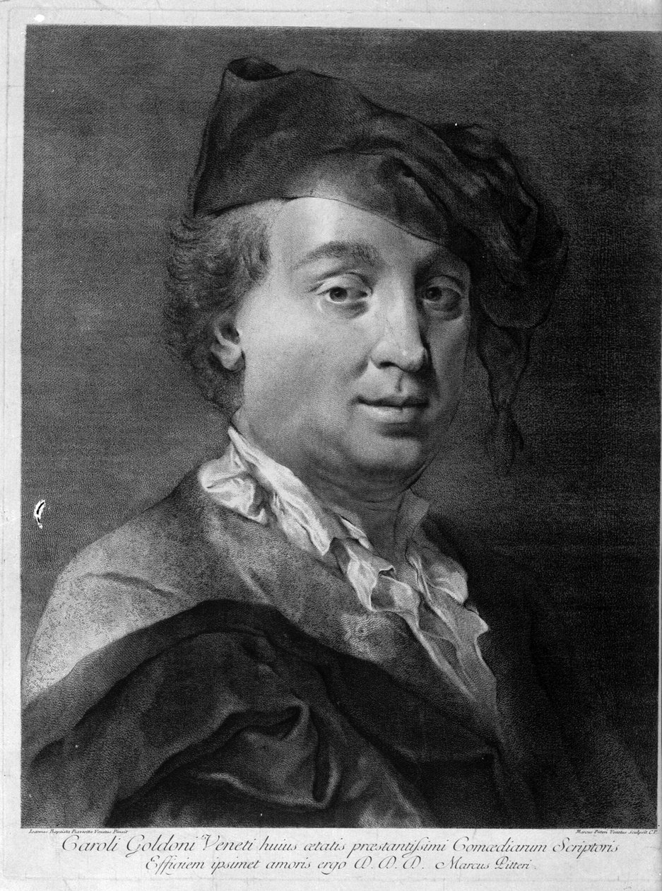 Carlo Goldoni 1707-1793, 18. yüzyılın ortası. by Giovanni Battista Piazzetta
