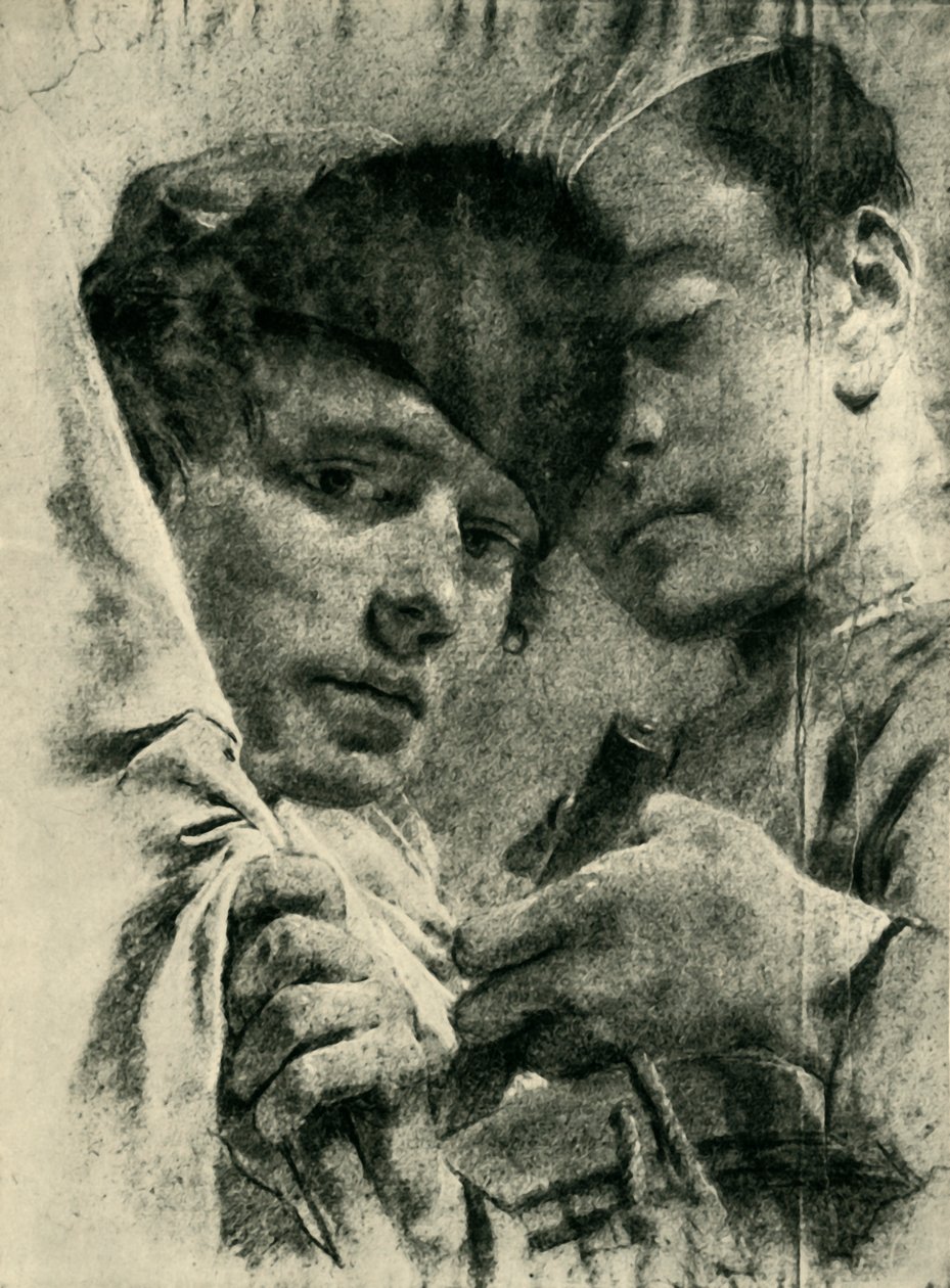 Davulcu ve bayrak taşıyıcısı, 18. yüzyılın ortaları, 1943. by Giovanni Battista Piazzetta