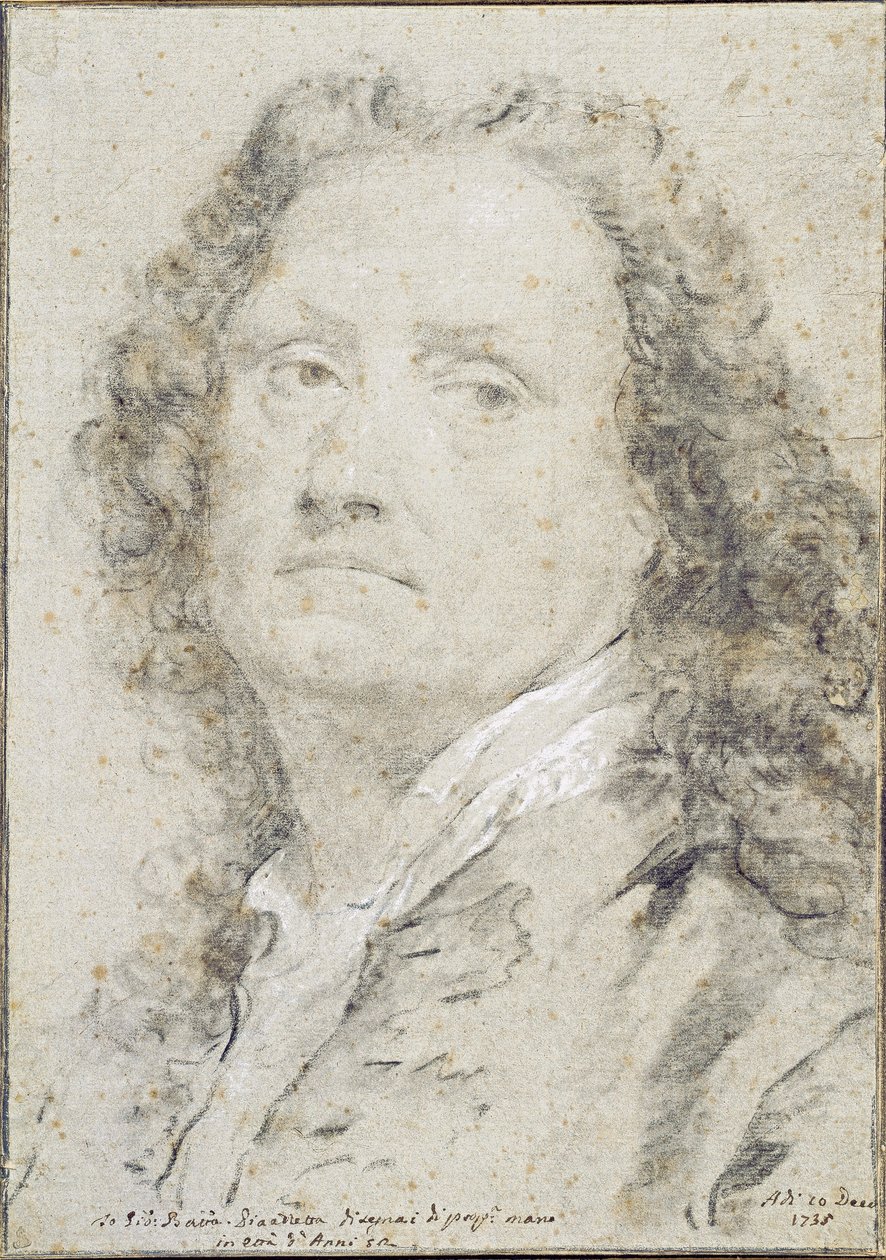 Otoportre, 1735 by Giovanni Battista Piazzetta