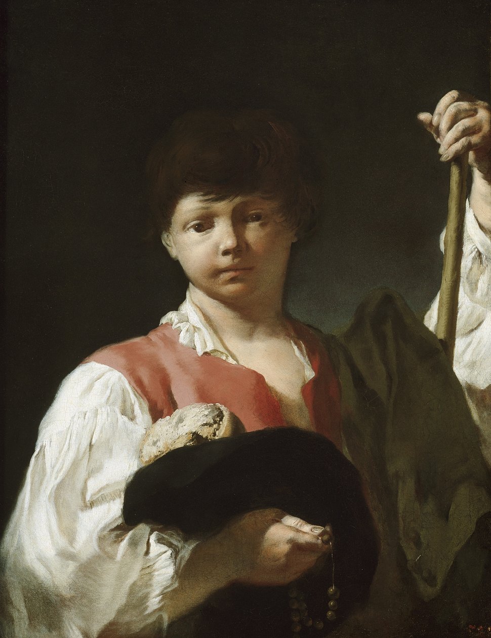 Dilenci Çocuk veya Genç Hacı, 1738-39 by Giovanni Battista Piazzetta