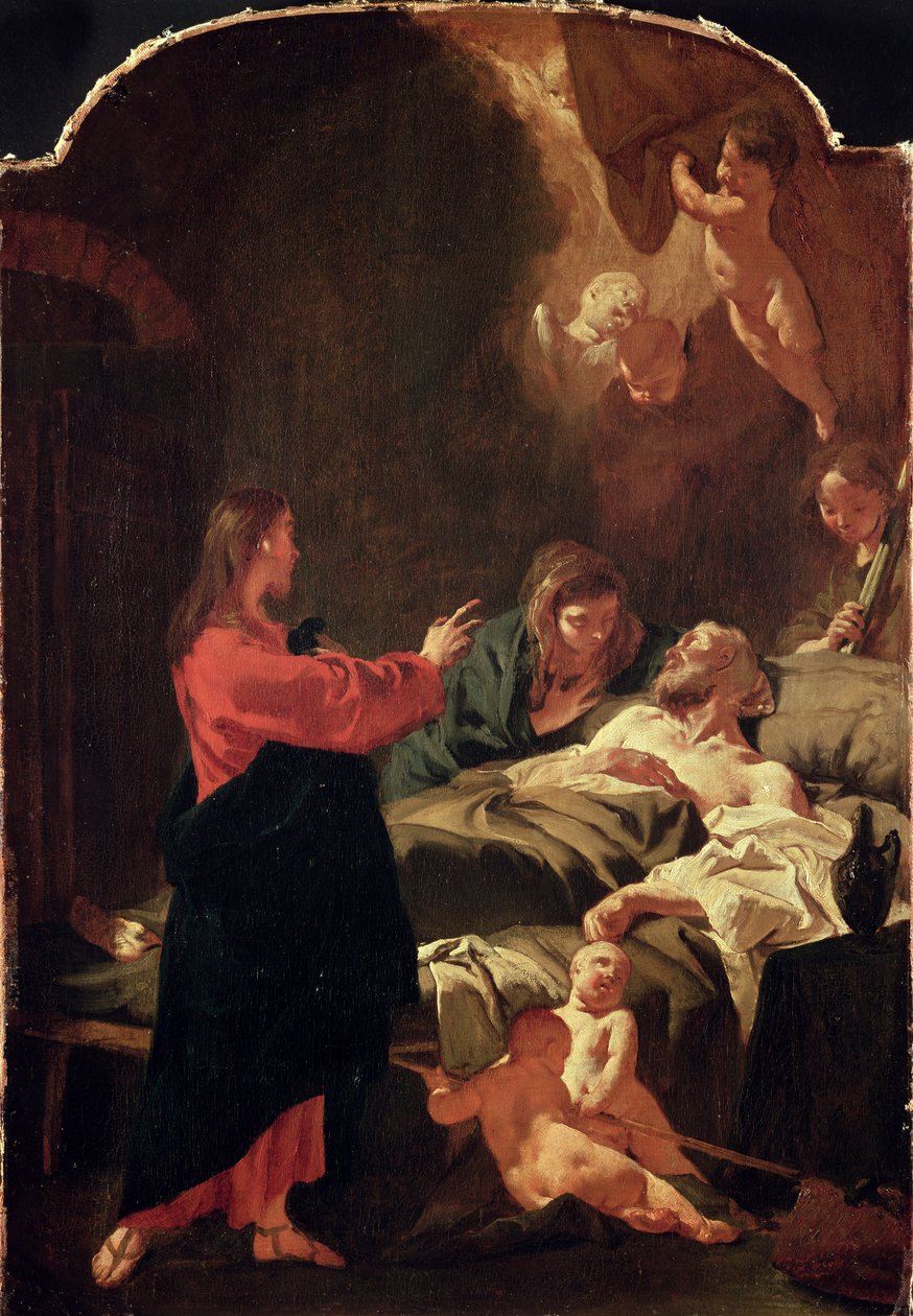 Joseph'in Ölümü by Giovanni Battista Piazzetta