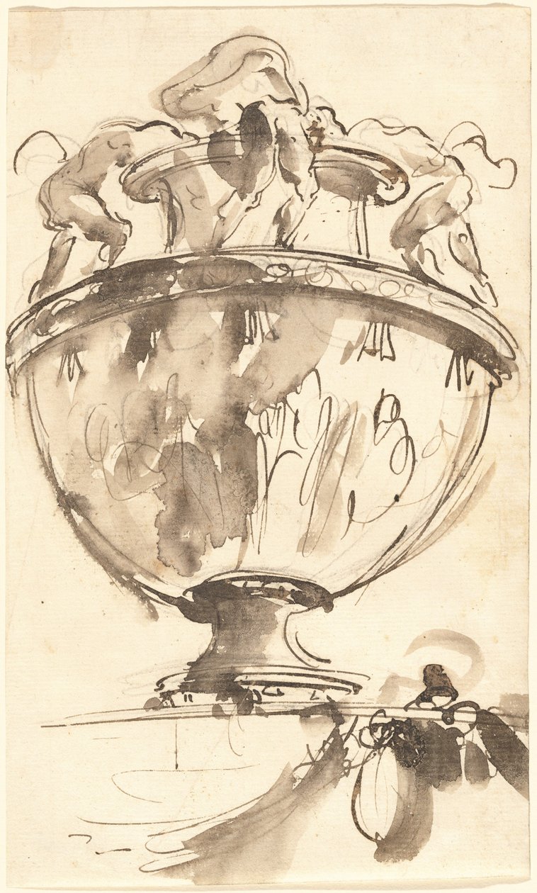 Fantastik Bir Vazo by Giovanni Battista Piranesi