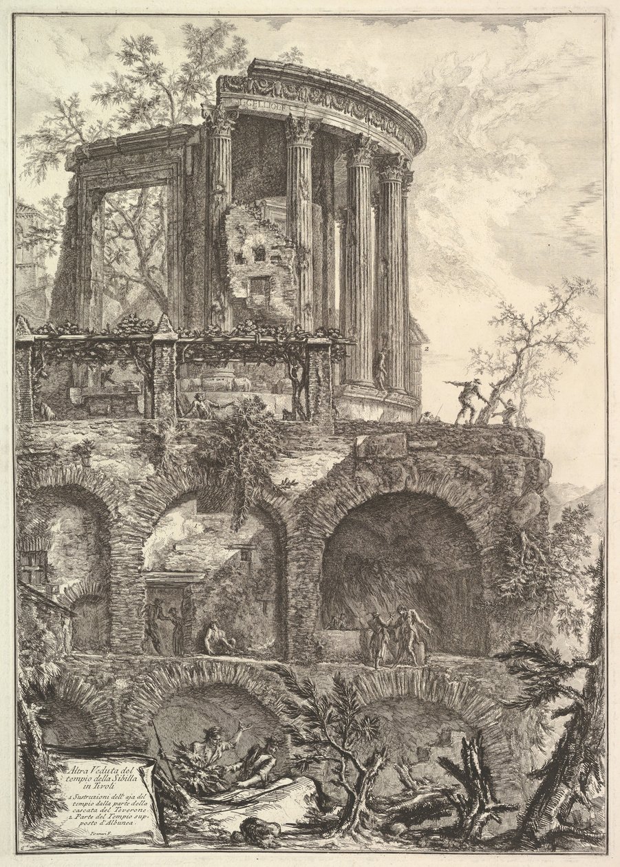 Altra V. del Tempio della Sibilla, Tivoli