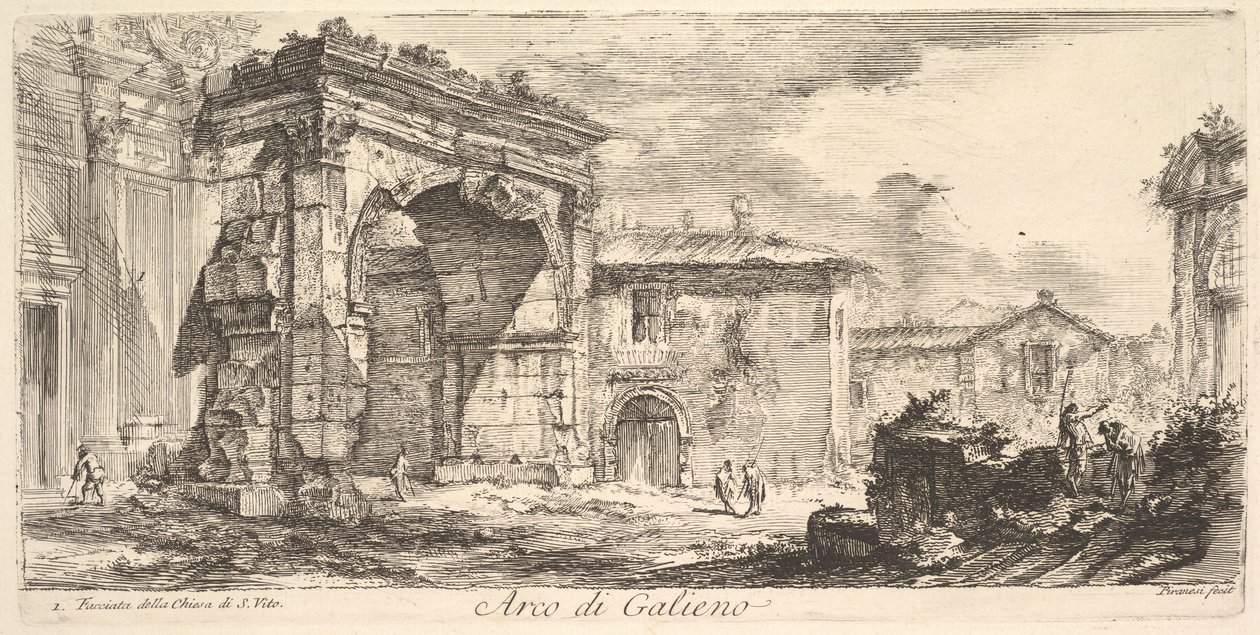 Gallienus Kemeri. 1. S. Vito Arco di Galieno Kilisesi
