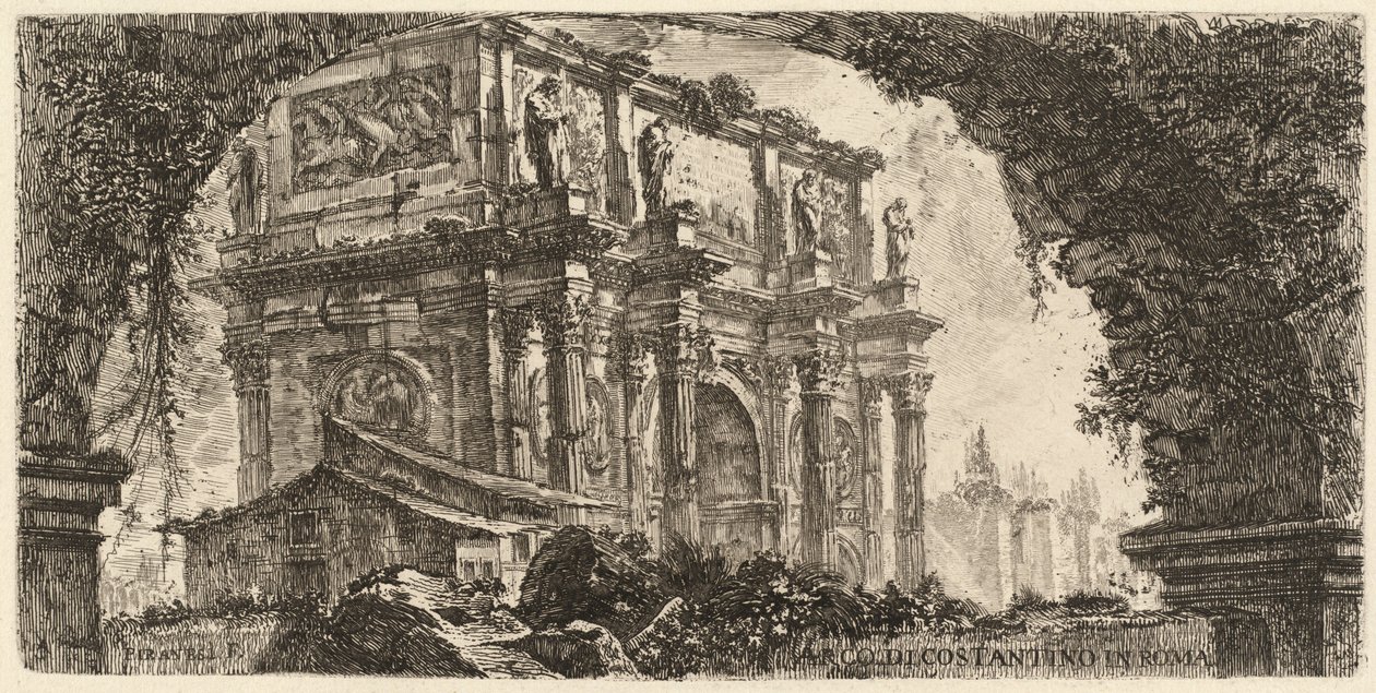 Konstantin Kemeri by Giovanni Battista Piranesi