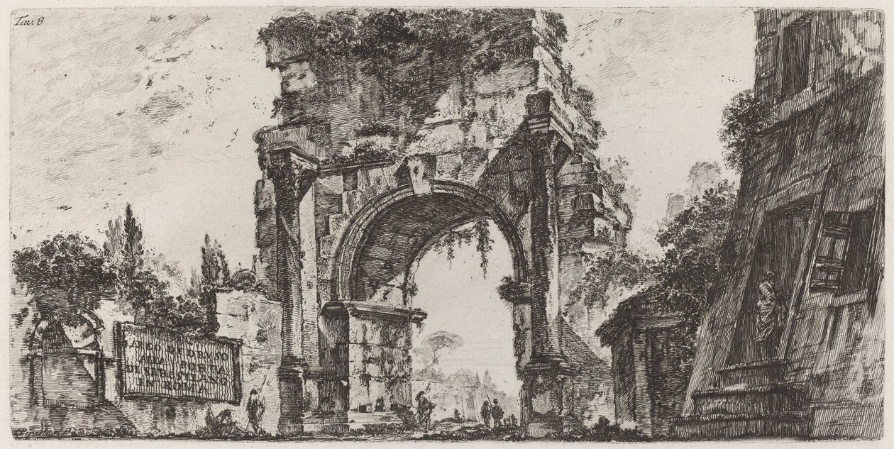 Drusus Kemeri by Giovanni Battista Piranesi