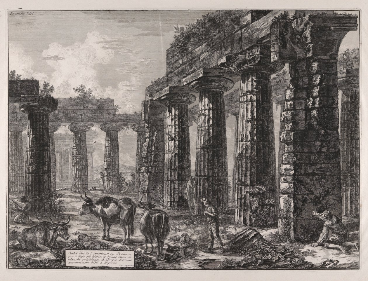 Bir başka görünüm by Giovanni Battista Piranesi