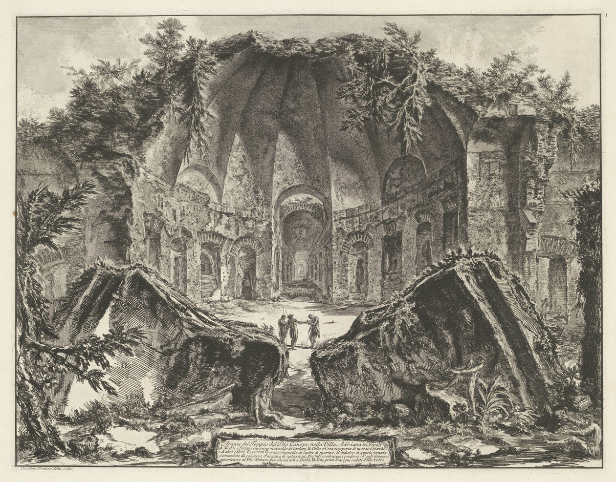 de Villa Adriana t ve Tivoli