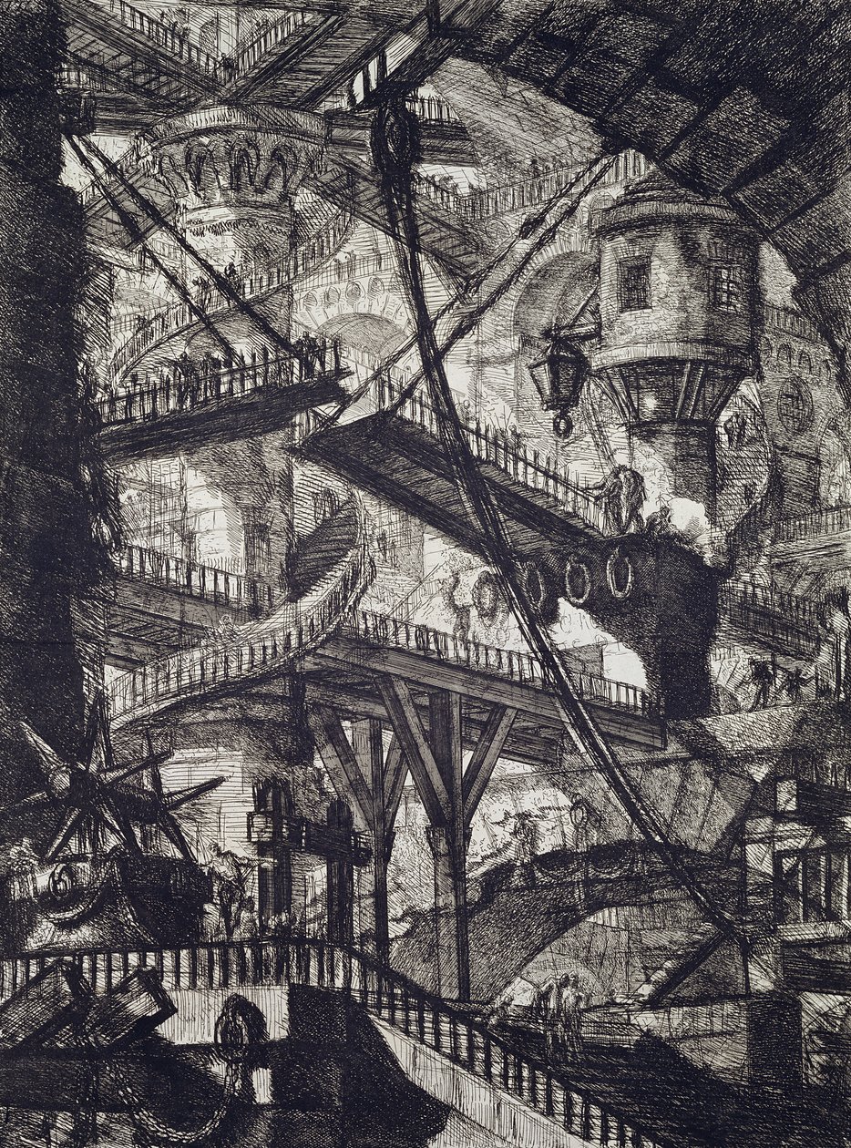 Hapishaneler VII by Giovanni Battista Piranesi