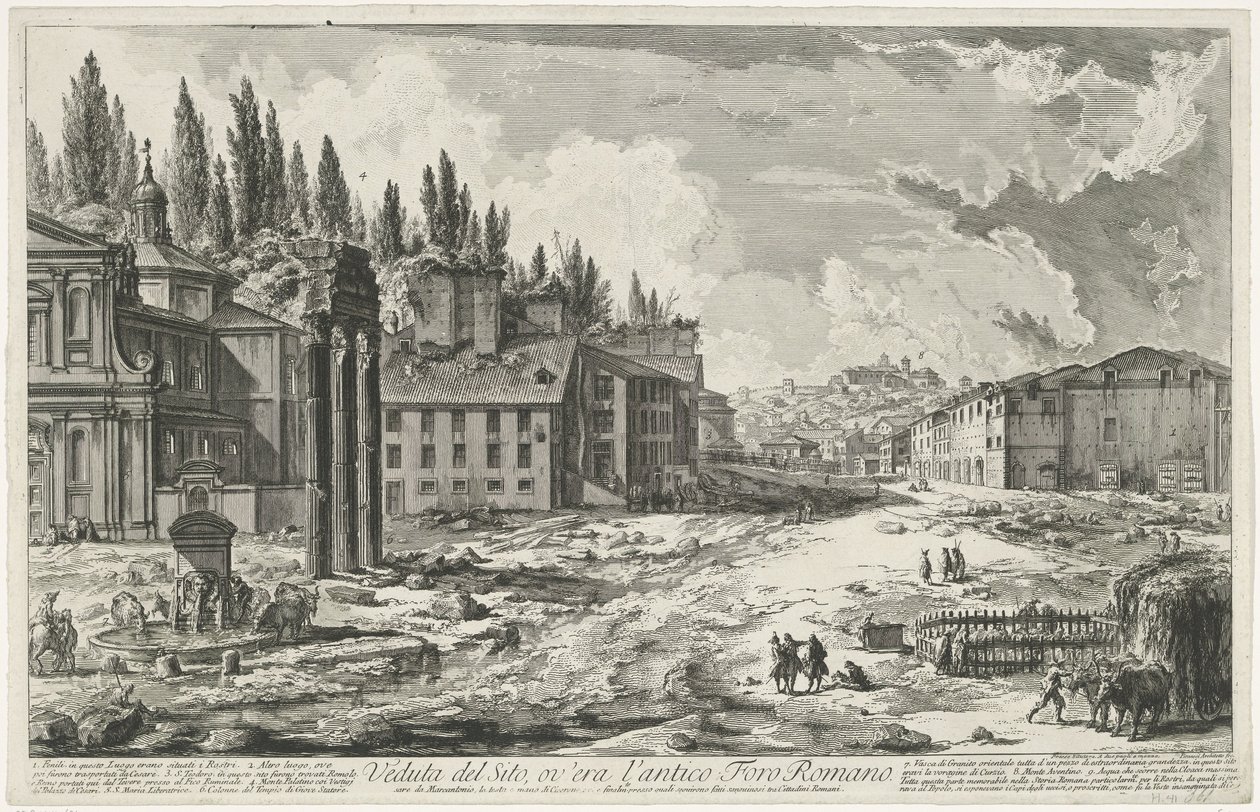 Forum Romanum, Tempel van Jüpiter Stator te Roma ile bir araya geldi Antik Roma Forumu