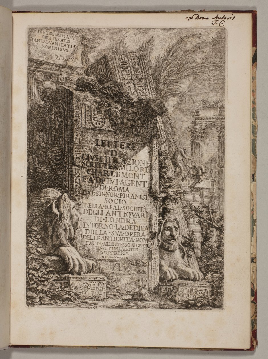 Milord Charlemont ve Roma