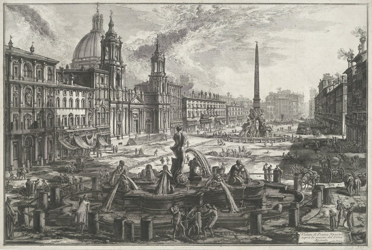 Piazza Navona te Roma Agonal Sirki
