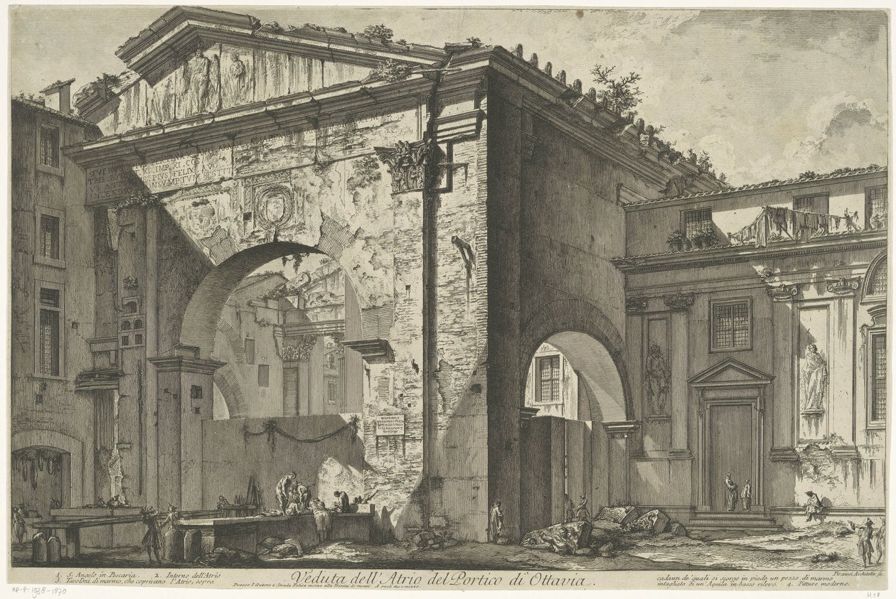 Porticus van Octavia te Roma Octavia Portico