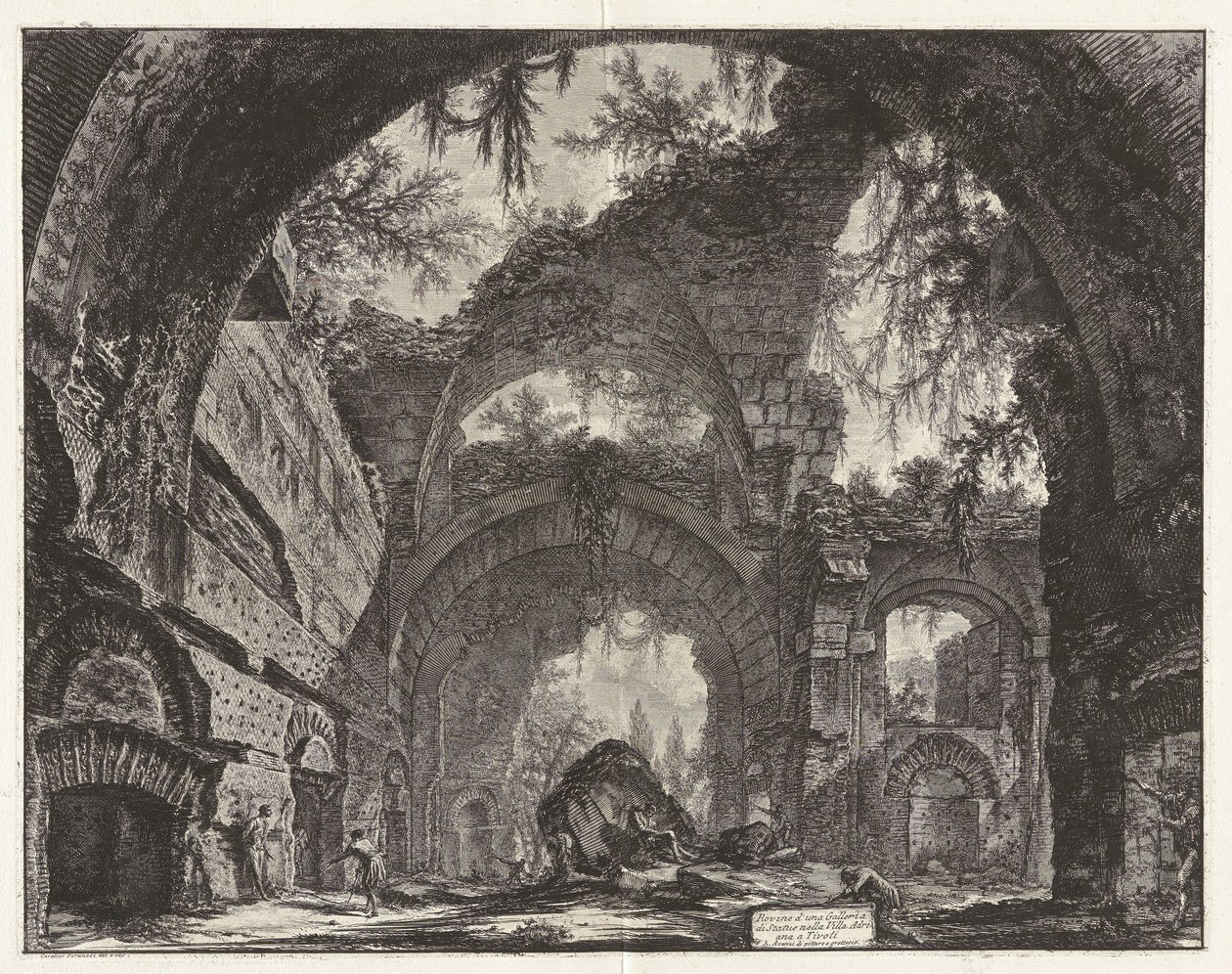 d kalıntıları by Giovanni Battista Piranesi