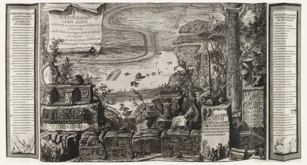 Scenographia Campi Martii, Antik Roma