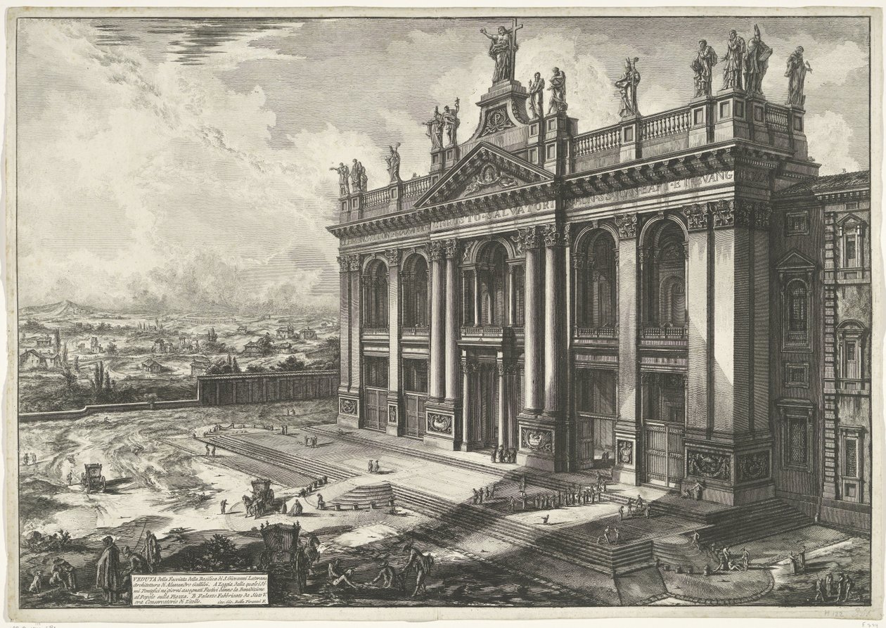 Sint-Jan van Lateranen te Roma John Lateran Bazilikası