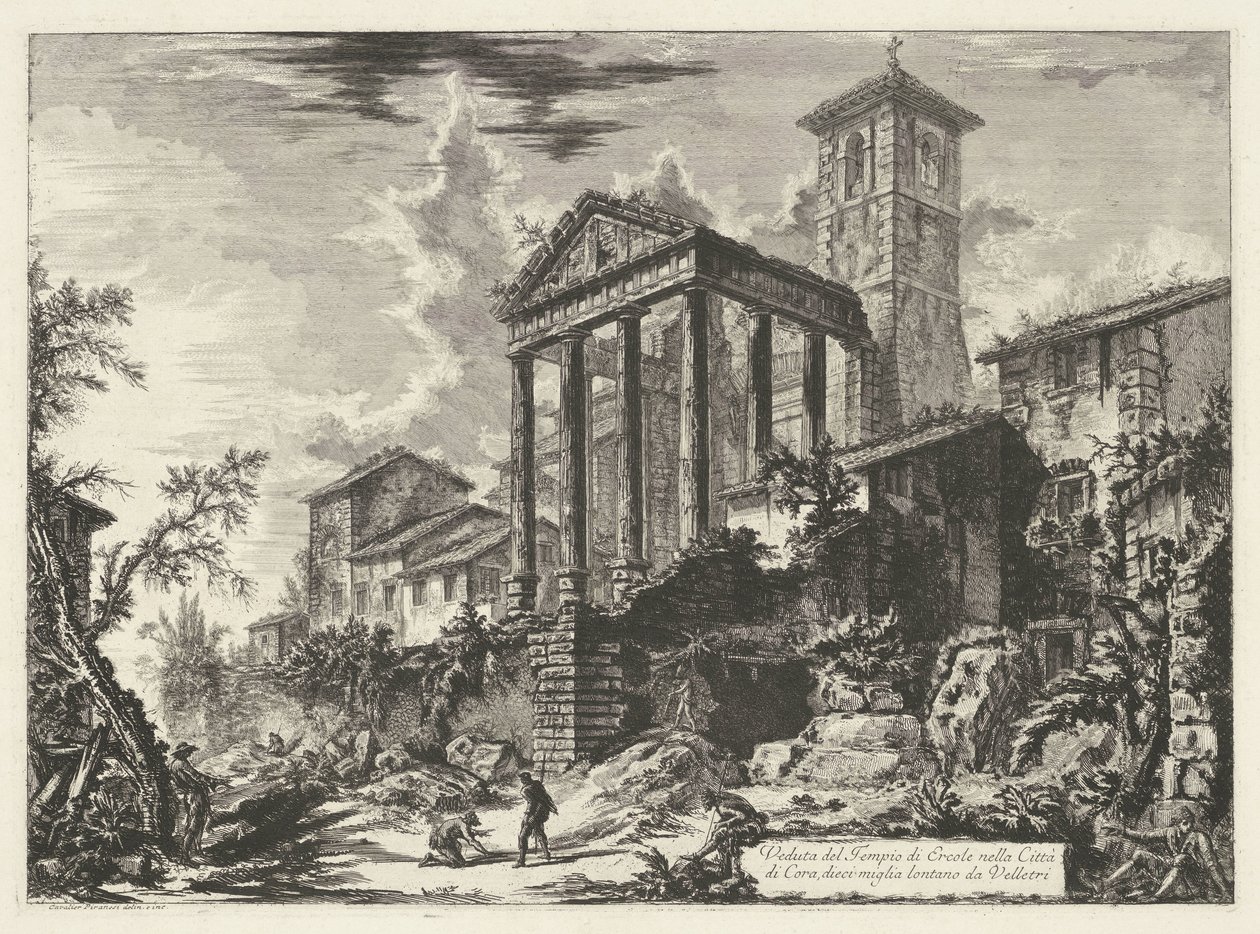 Tempel van Herkül te Cori Velletri