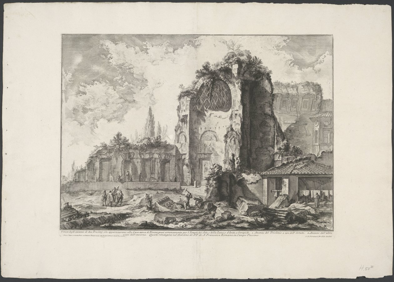 Tempel van Venüs en Roma te Roma Nero