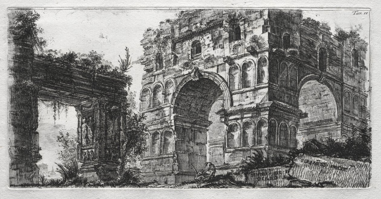 Diana Tapınağı by Giovanni Battista Piranesi