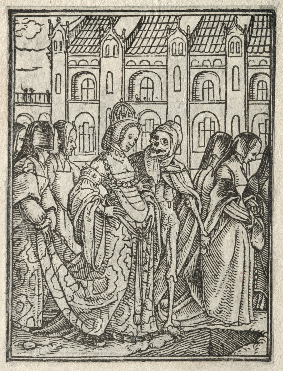 Ölümün Dansı: Kardinal; İmparatoriçe by Giovanni Battista Piranesi
