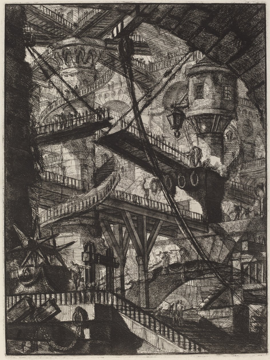 asma köprü by Giovanni Battista Piranesi