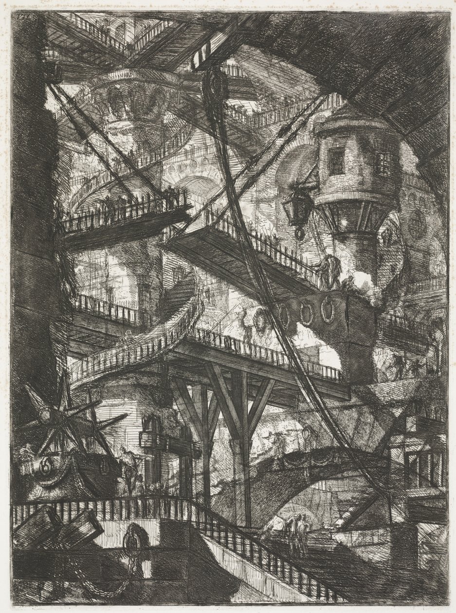 asma köprü by Giovanni Battista Piranesi